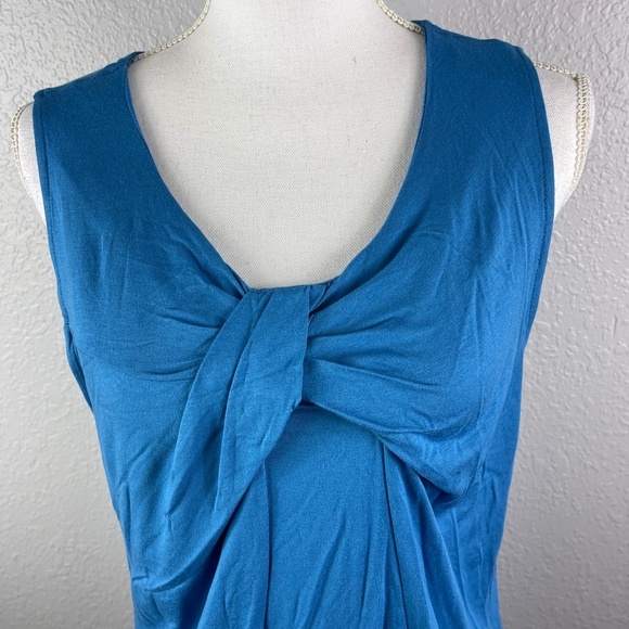 Merona Blue top Large‎ - Picture 3 of 9